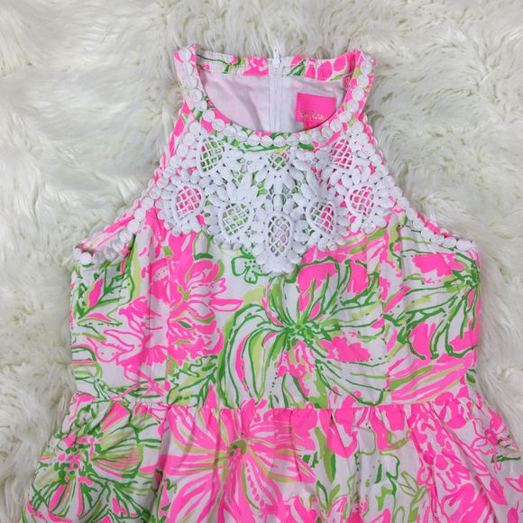 Lilly Pulitzer Girls Dress Size 14 - Picture 5 of 8